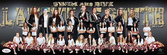 South Girls Swim Poster 2021